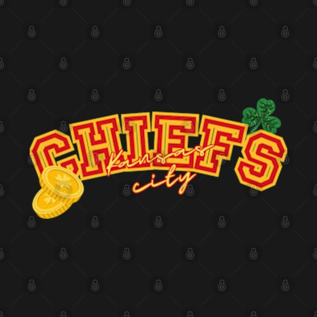 happy st patrick day chiefs by soft and timeless