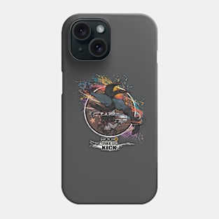 CHUN-LI: SPINNING BIRD KICK - BLACK Phone Case