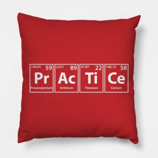 Practice (Pr-Ac-Ti-Ce) Periodic Elements Spelling Pillow