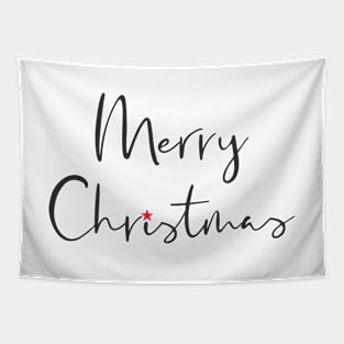 Merry Christmas star gift christmas Tapestry