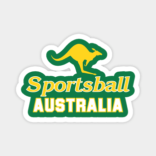 SPORTSBALL AUSTRALIA Caddy Yellow Magnet