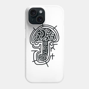 Runic Mushroom Phone Case