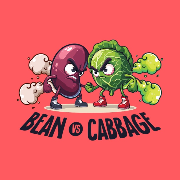 Bean vs Cabbage - The Ultimate Fart Showdown by TeeHeeFun