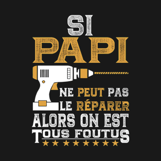 Cadeau Drole Grand Pere Petit Fils T-Shirt