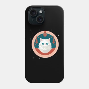 Persian Cat Xmas  Ornament, Love Cats Phone Case