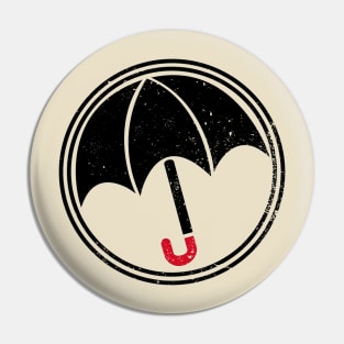 Umbrella Academy Logo Distressed Pin