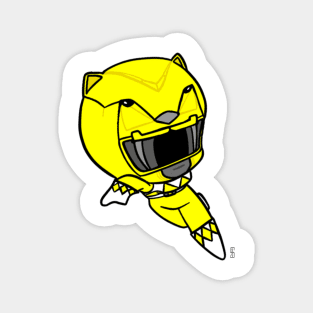 Chibi Yellow Ranger Magnet