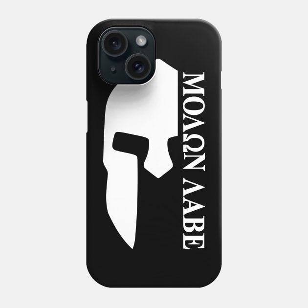 Mod.35 Molon Labe Greek Spartan Phone Case by parashop