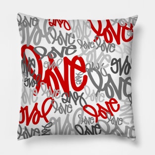 LOVE IN RED Pillow