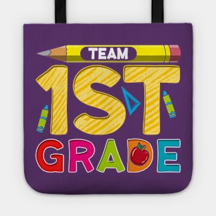 Team First Grade! 1st Grader Gift Tote