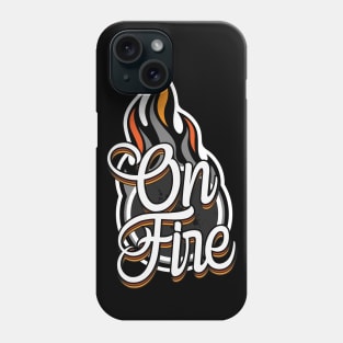 On Fire Mood Phone Case