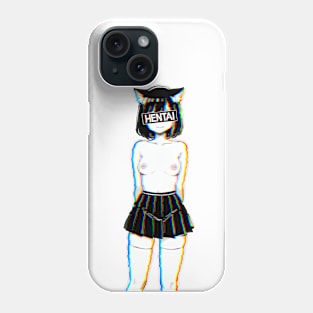 Kawaii Aesthetic Retro Anime Girl Waifu Nekomimi Phone Case