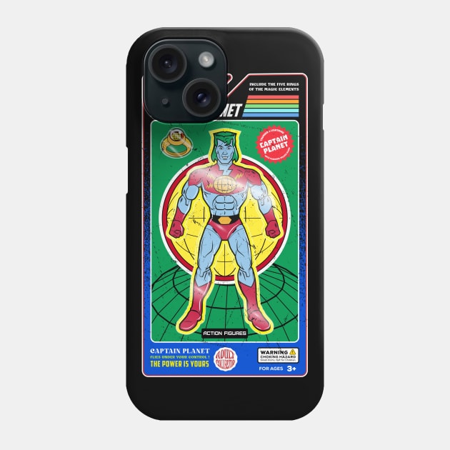 Captain planet action figures Phone Case by redwane