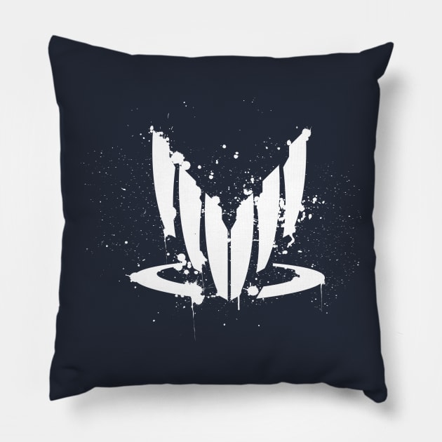 Spectre Splatter MKII Pillow by Draygin82