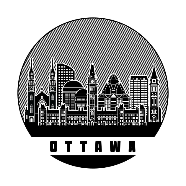 Ottawa Canada Skyline by travel2xplanet