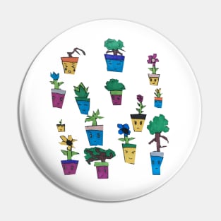 Plant doodles Pin