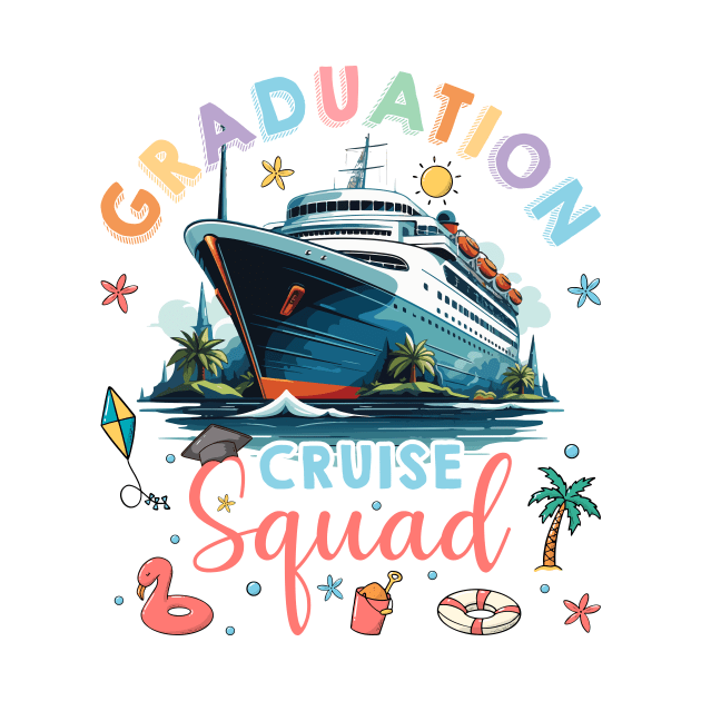 Graduation Cruise Squad Class of 2024 Gift For Men Women by Los San Der