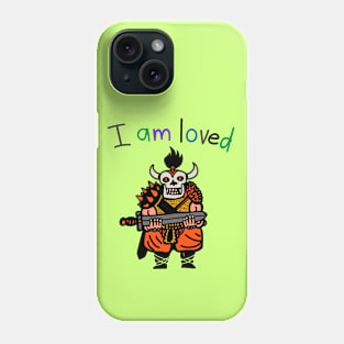 I Am Loved Samurai Warrior Phone Case