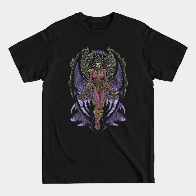 Disover The Queen of Blades - Videogames - T-Shirt