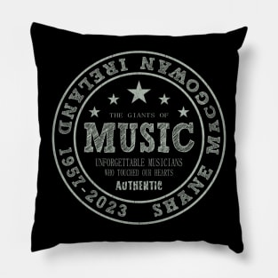 Shane MacGowan Ireland 1957 2023 Music D102 Pillow