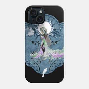 Cute ittle fairy with dove Phone Case