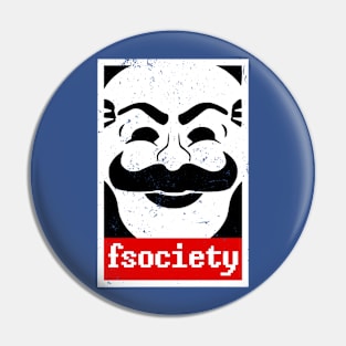 Mr. Robot FSociety Obey Pin