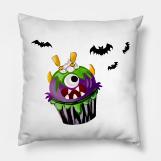 Halloween Surprised Cake Bat Pillow