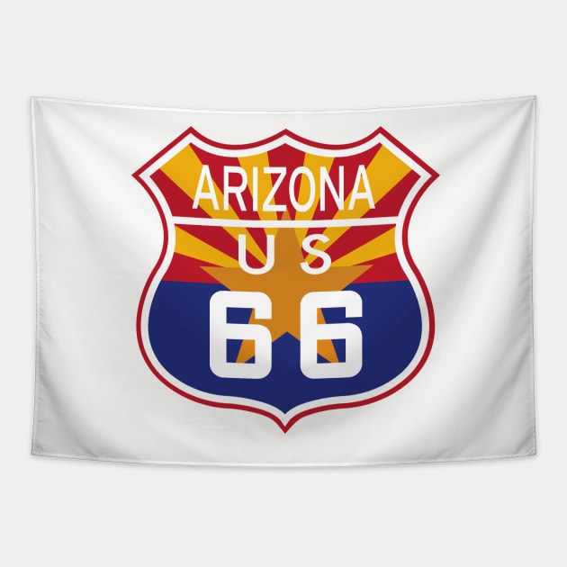 Route 66 Arizona Tapestry by DesignWise