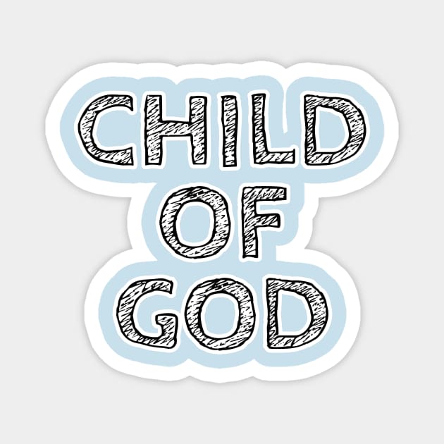 Child of God - Onesies for Babies - Onesie Design Magnet by Onyi