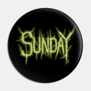 Sunday Pin