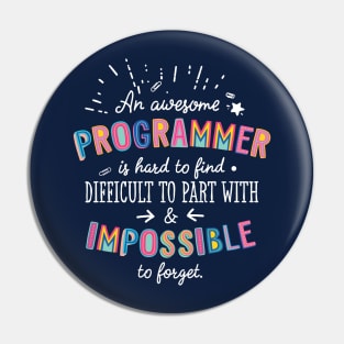 An awesome Programmer Gift Idea - Impossible to Forget Quote Pin