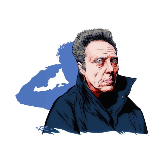 Christopher Walken - An illustration by Paul Cemmick by PLAYDIGITAL2020