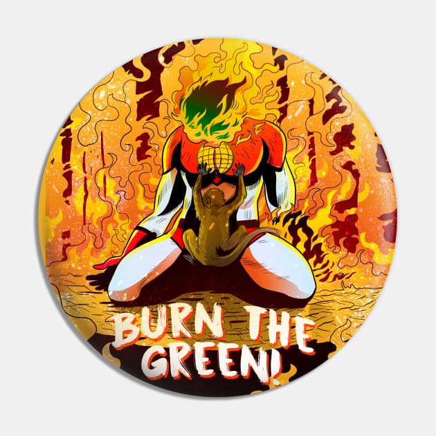 CAPTAIN PLANET FIRE Pin by GOUP