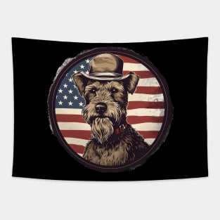 Lakeland Terrier 4th of July Tapestry