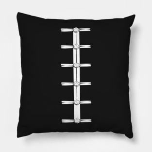 Kung-Fu shirt buttons Pillow