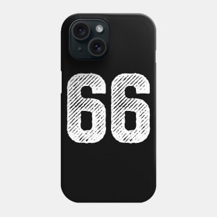 Sixty Six 66 Phone Case