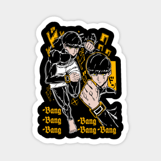 Mash - Mashle Magic and Muscles Cool Art Magnet