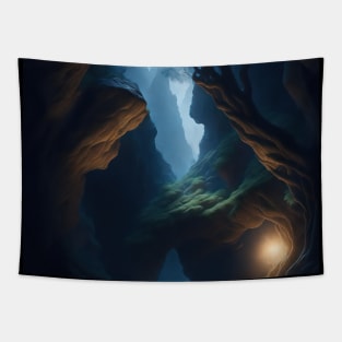 Mystic Luminous Enigma Tapestry