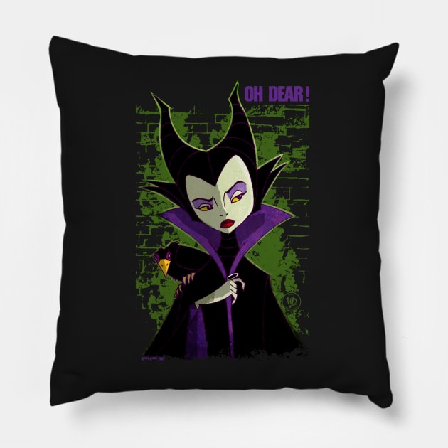 Oh Dear! Pillow by ProlificLifeforms