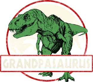 Grandpasaurus Rex Funny Grandpa Shirt Vintage Grandpa Gift Grandfather Gift Grandfather Birthday Father's Day Gift Shirt Dinosaur Gift Magnet