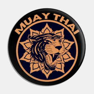 Muay Thai Tiger Pin