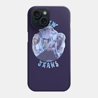 NewJeans blue cute graphic design Phone Case