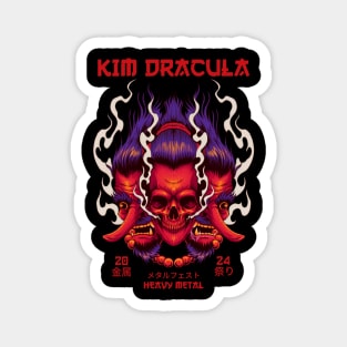 kim dracula Magnet