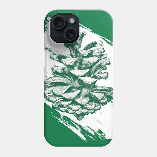 Artsy pine cone Phone Case by PallKris