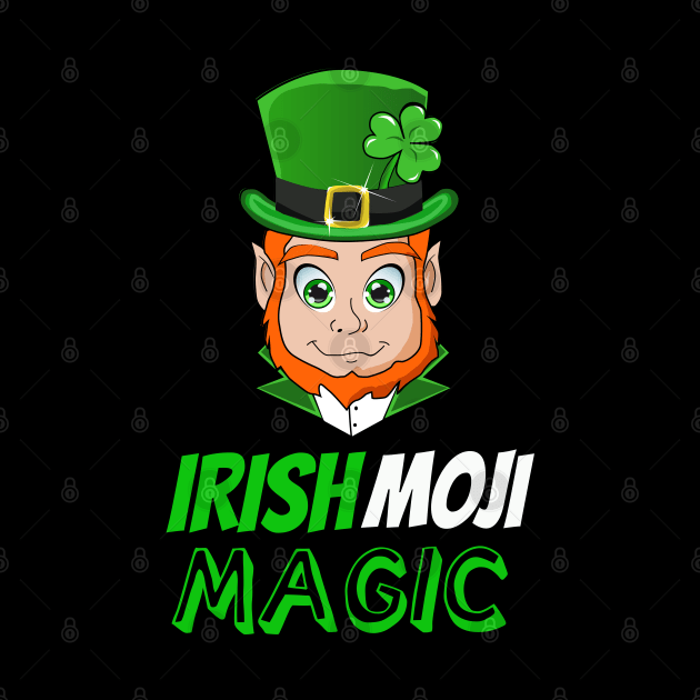 Funny Saint Patricks Day IrishMOJI Magic Leprechaun by BansheeApps