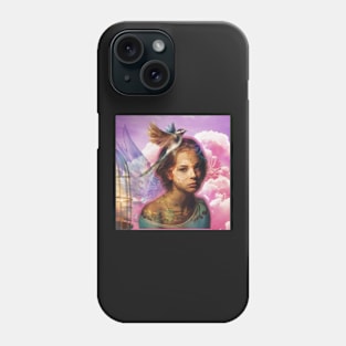 Wrinkle in Time inspiration collage. Heavens sky, Madeleine L'engle Phone Case