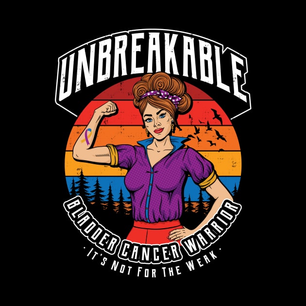 Unbreakable Bladder Cancer Warrior by yaros