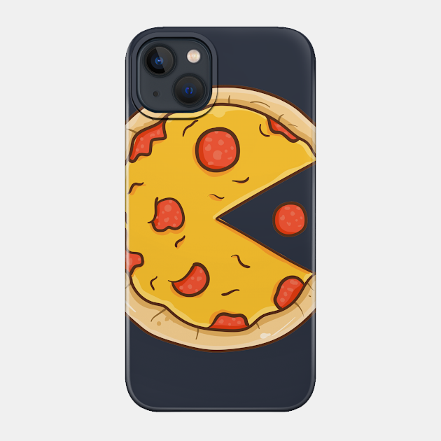 Pac-Man Parody Pizza Man - Pacman - Phone Case