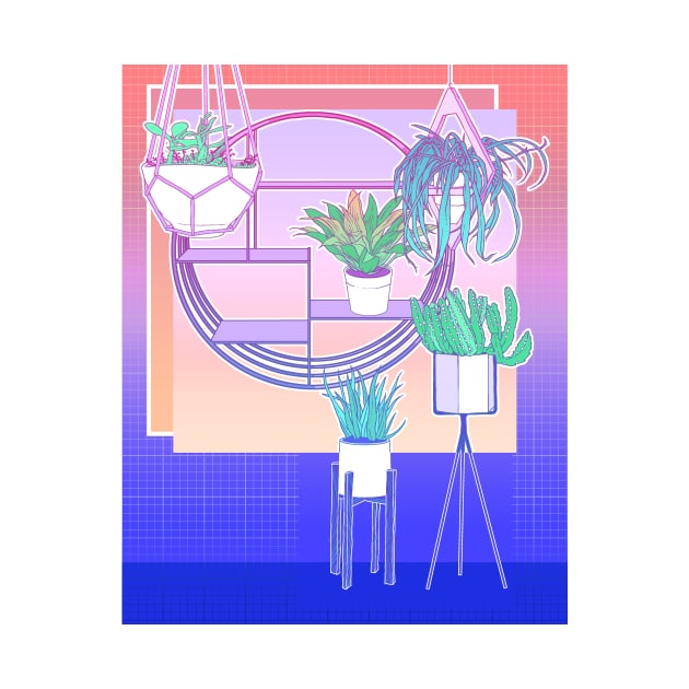 pot plants by inkyhaus