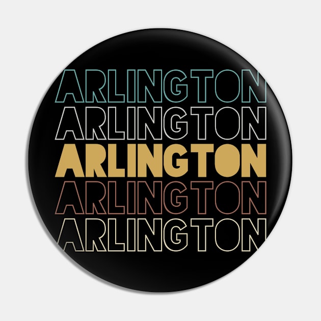 Arlington Pin by Hank Hill